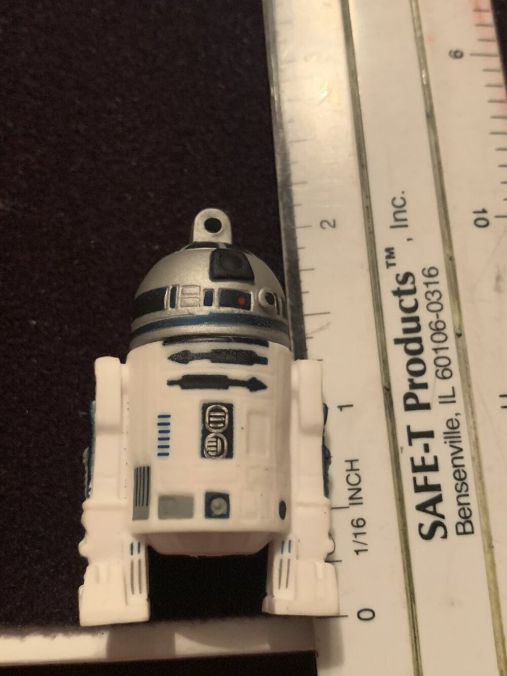 Star Wars R2-D2 Figure for Key chain cake top decoration Disney rubber disney